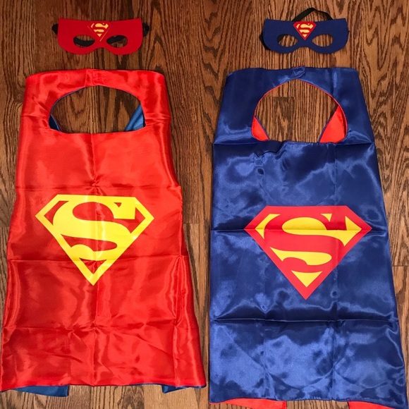 🎁🎉 Justice League Kids Cape/Mask Sets - Picture 3 of 7
